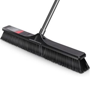 Black Push Broom